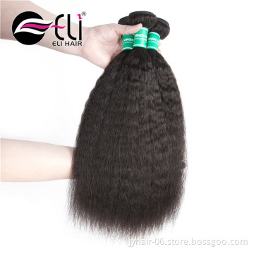 Quality Mongolian Kinky Straight Hair Weft Hair Extensions,Tangle Free Hair For Weaving